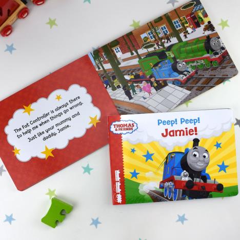 Personalised Thomas & Friends Peep Peep! Board Book Extra Image 2